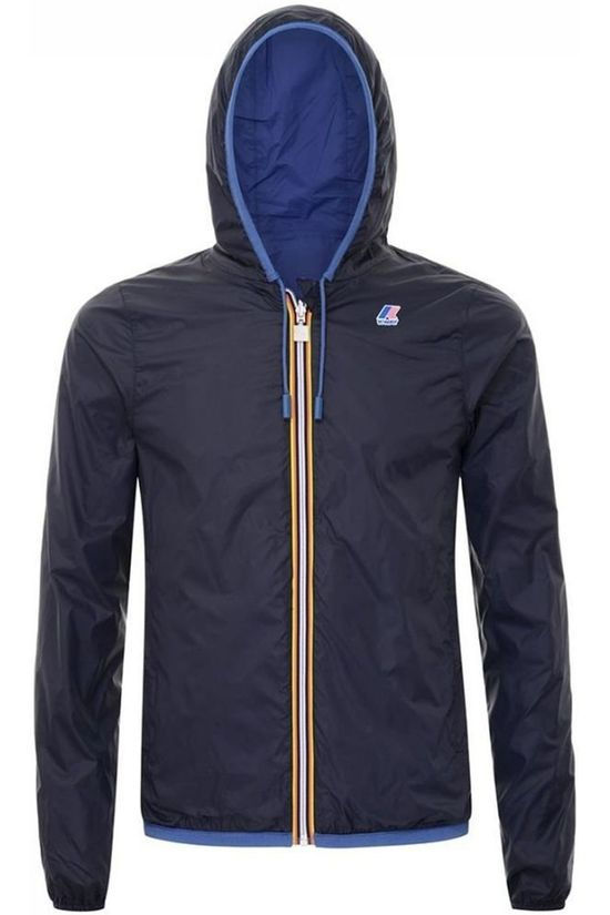 K-Way Manteau Jacques Plus Double mid blue/dark blue