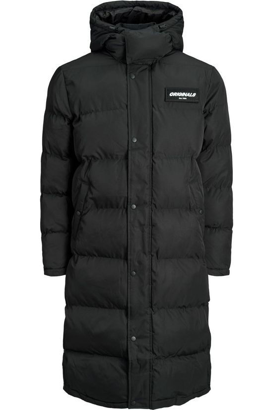 Jack & Jones Jas orspect Long Puffer Black