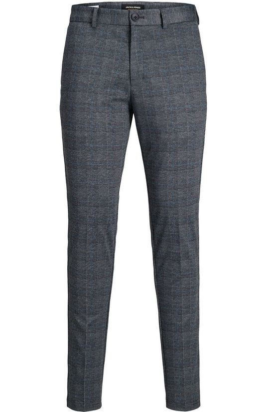 Jack & Jones Broek imarcophil Jersey Nor Dg Check Mid Grey/Ass. Geometric