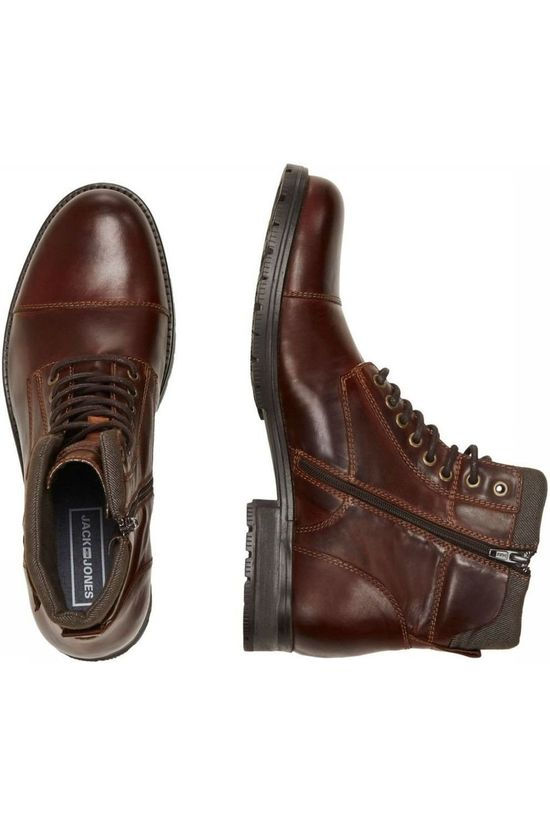 Jack & Jones Bottine Jfw Albany Leather Noos dark brown