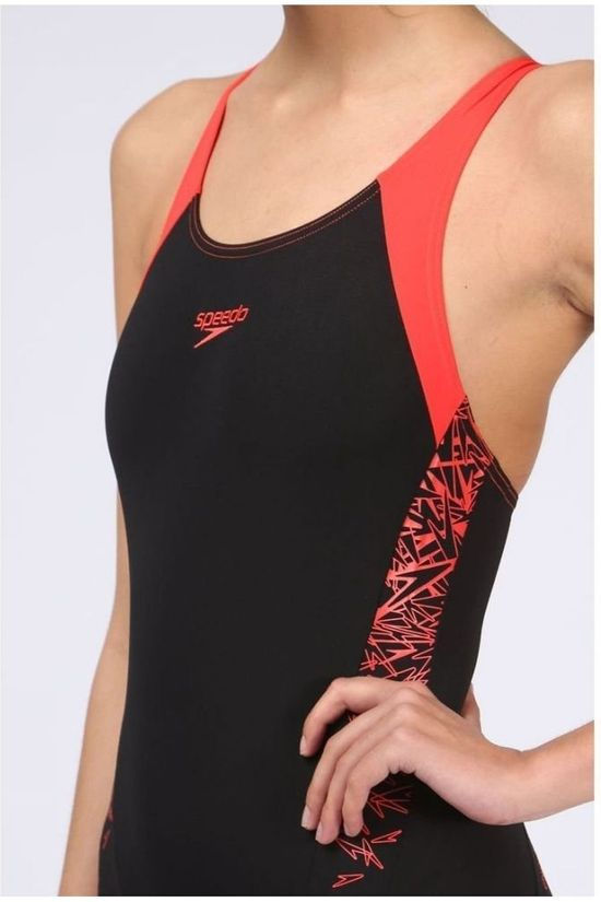 Speedo Badpak End Boom Muscleback Black/Red