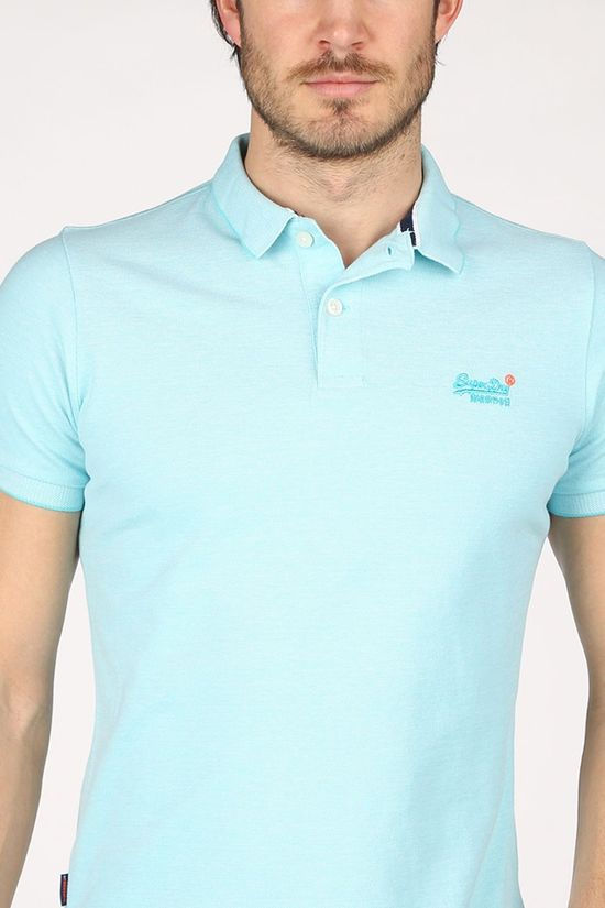 Superdry Polo Classic Pique S/S light green