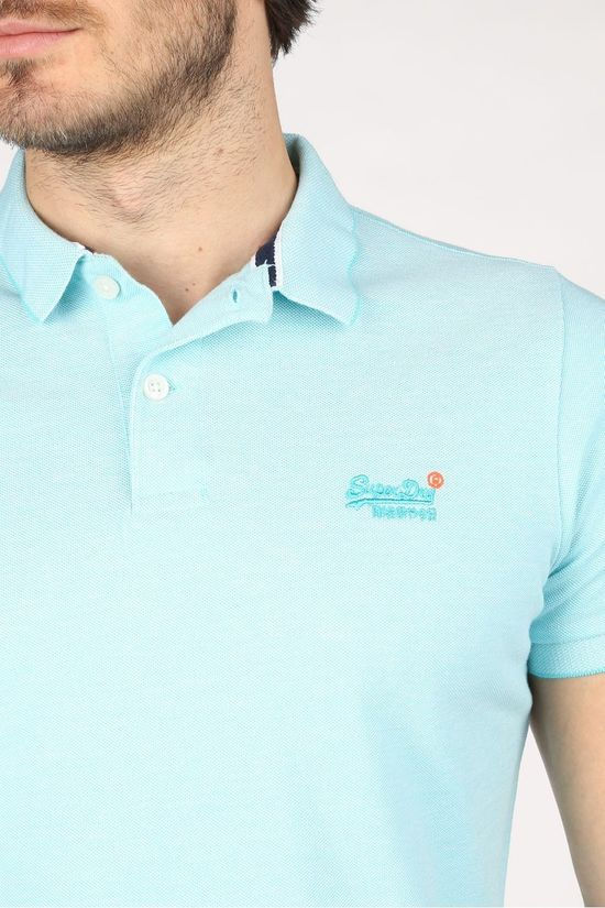 Superdry Polo Classic Pique S/S light green