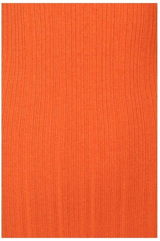 Superdry Jurk Sahara Knit Midi Split rust