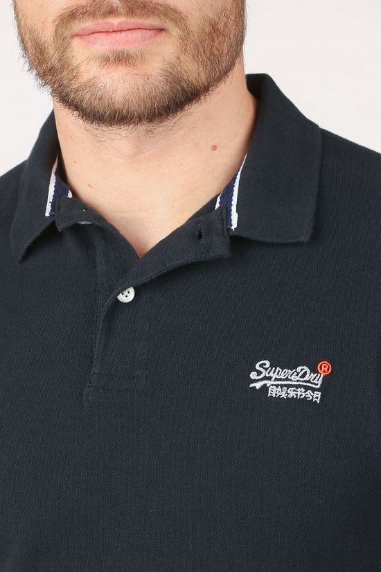 Superdry Polo Classic Pique S/S dark blue