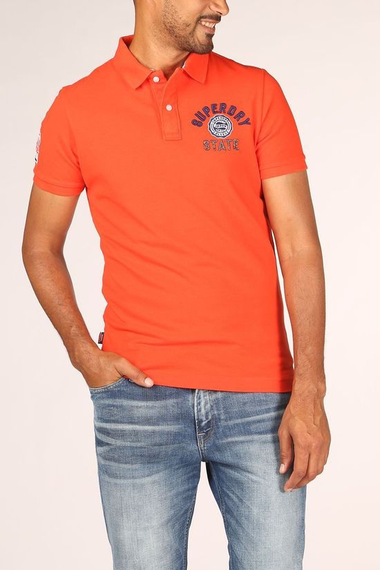 Superdry Polo Classicerstate S/S Polo light red