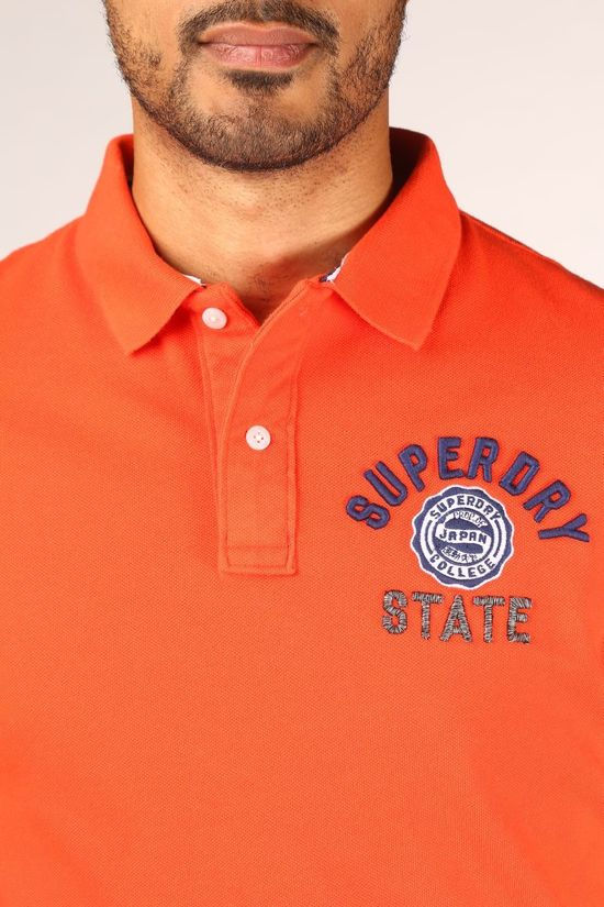 Superdry Polo Classicerstate S/S Polo light red