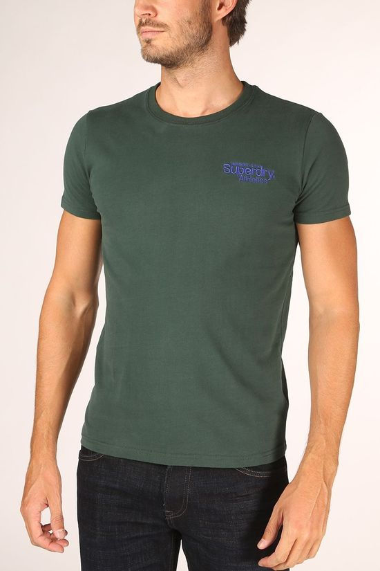 Superdry T-Shirt Cl Ath Micro dark green