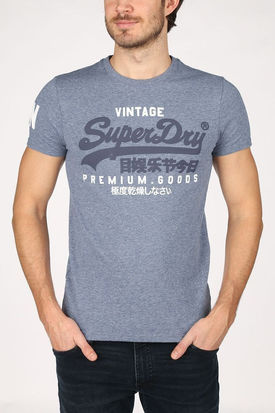 Superdry T-Shirt Vl Ns Blue (Jeans)