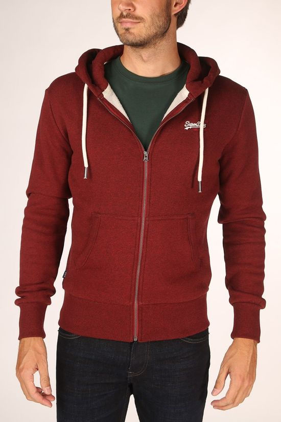Superdry Cardigan M2010227A Bordeaux / Maroon