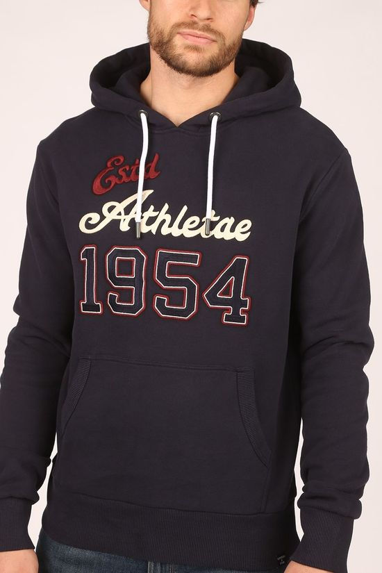 Superdry Trui Vintage Applique Hood dark blue