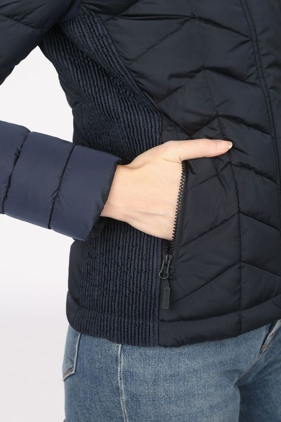 Superdry Jas Luxe Fuji Padded Navy Blue
