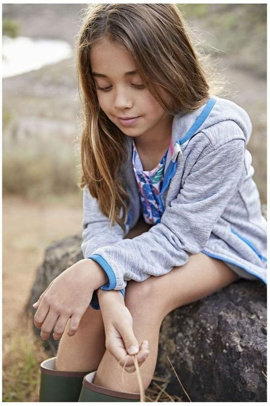 Ayacucho Junior Fleece Linca Light Grey Marle