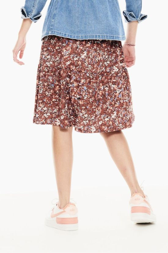 Garcia Jupe B12726 Mid Brown/Ass. Flower