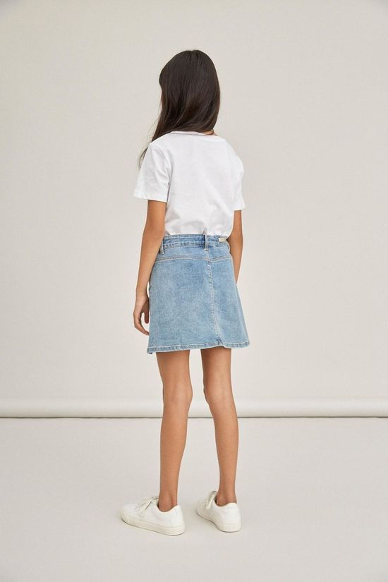 Name It Jupe Nkfrandi Dnmteces 1455 Ashape Noos Denim / Jeans/Light Blue (Jeans)