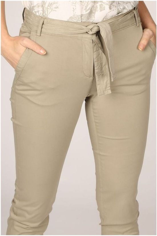 Terre Bleue Pantalon Karen mid khaki