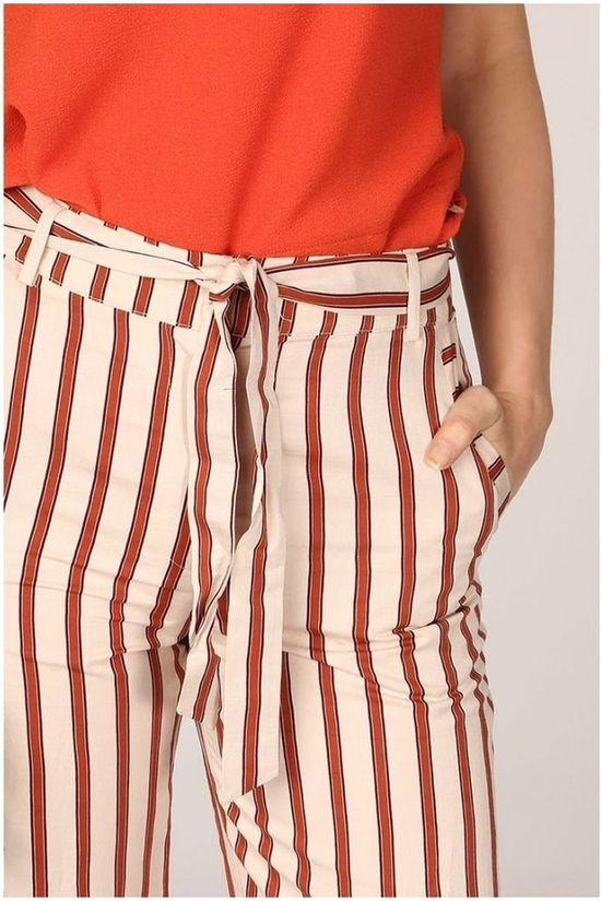 Terre Bleue Broek Siska white/rust