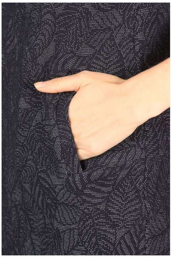 Terre Bleue Jurk Tess Navy Blue/Ass. Flower