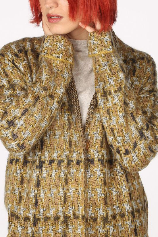 Terre Bleue Cardigan Minerva mid green/green