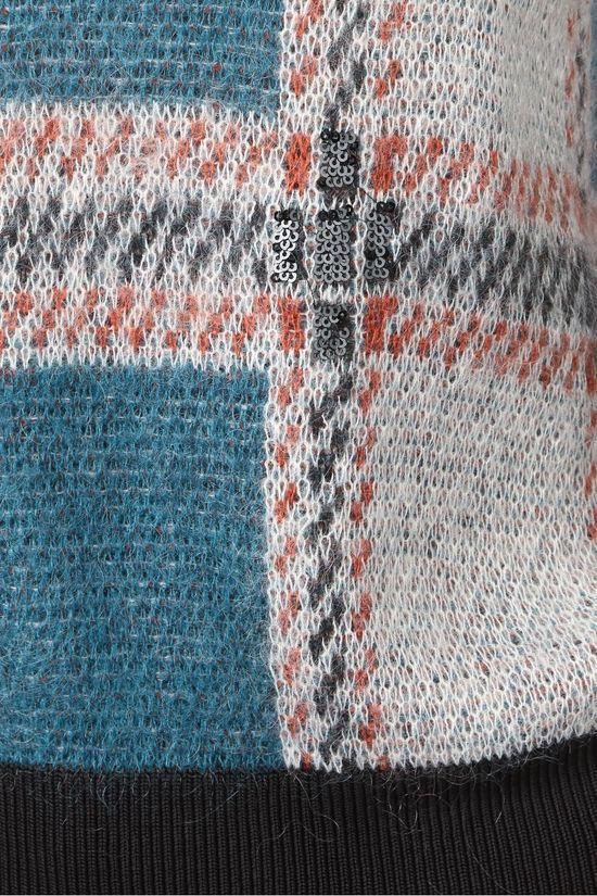 Terre Bleue Pull Mira Petrol/Black