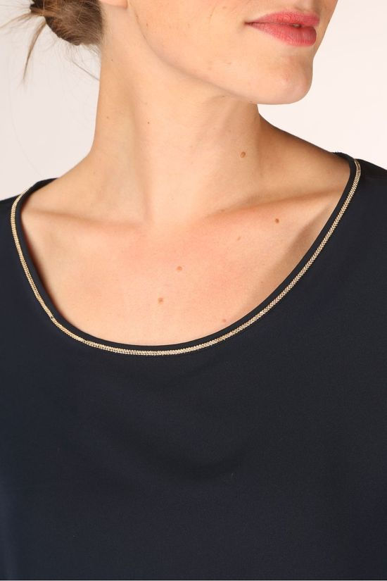 Terre Bleue Blouse Imma Navy Blue