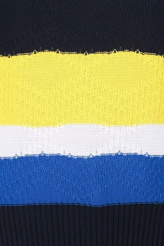 Terre Bleue Pull Rimini Navy Blue/Yellow