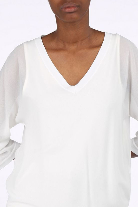 Terre Bleue Blouse Ragna off white