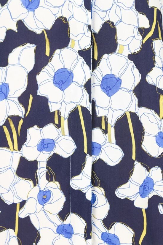 Terre Bleue Robe Evi Navy Blue/Yellow