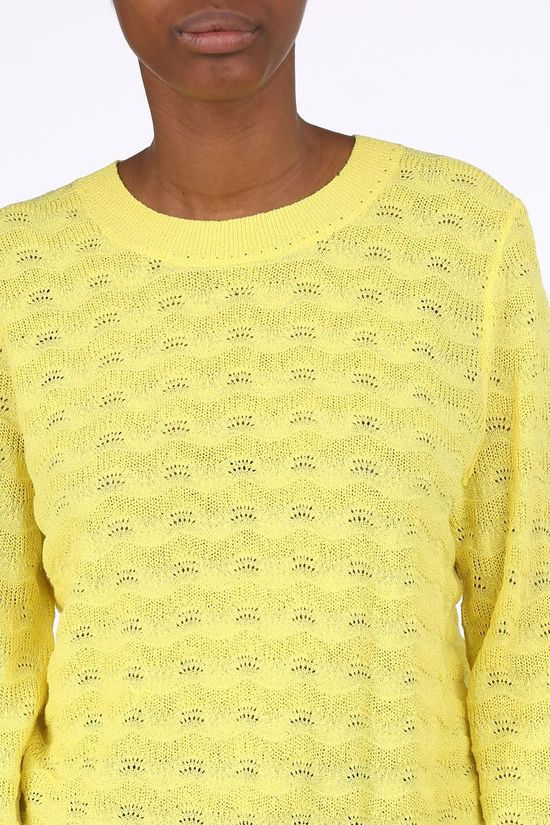 Terre Bleue Pull Sheila yellow