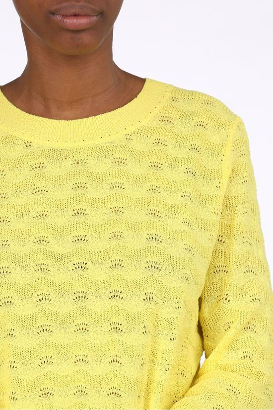 Terre Bleue Pull Sheila yellow