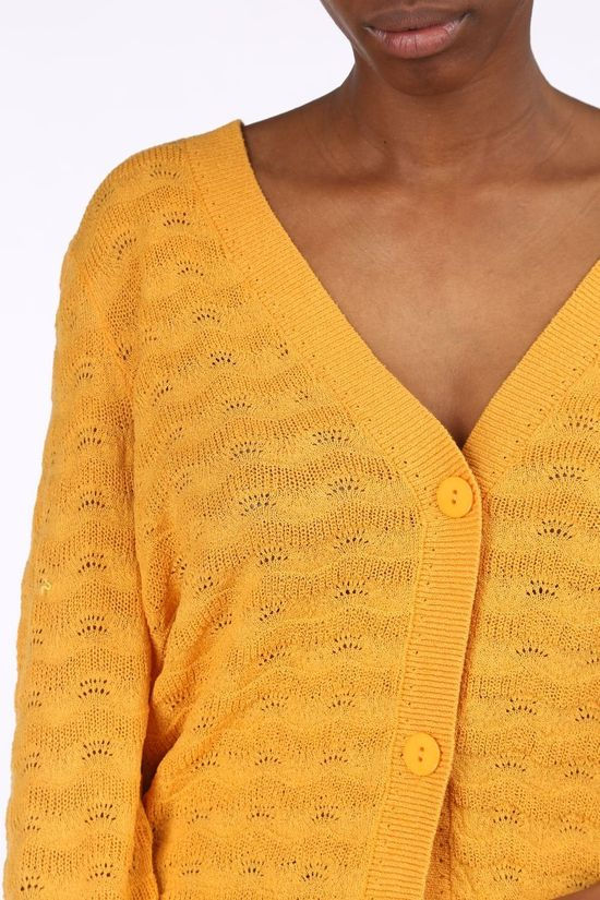 Terre Bleue Cardigan Sherry copper