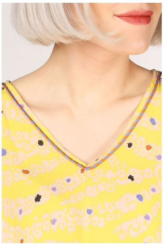 CKS Femmes Robe Nemia light pink/light yellow