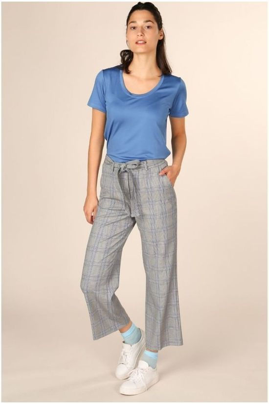 CKS Dames Broek Tacna off white/mid blue