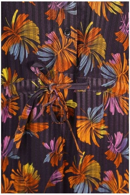 CKS Femmes Robe Dalya Dark Blue/Ass. Flower