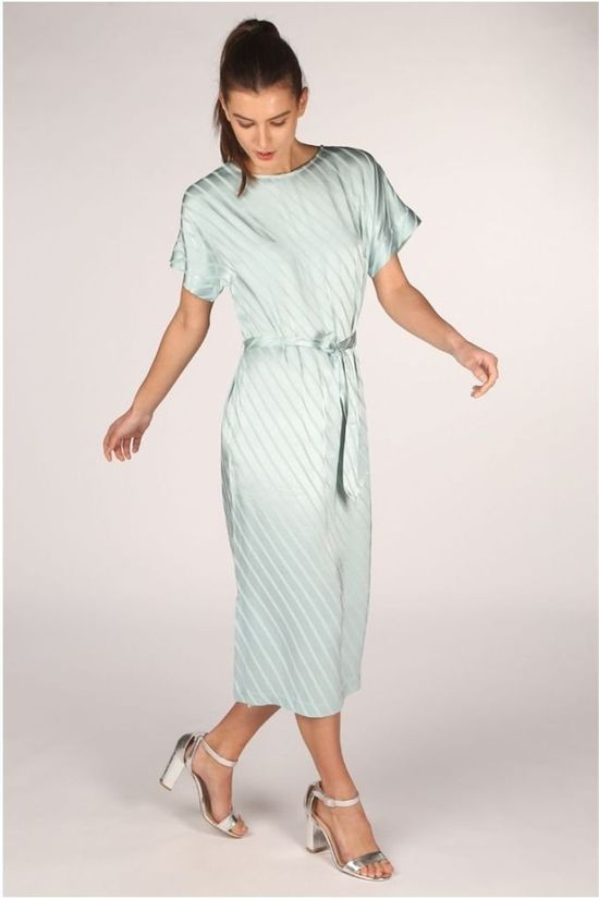 CKS Femmes Robe Lavendula light green