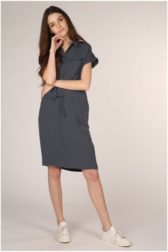 CKS Dames Jurk Juda dark green