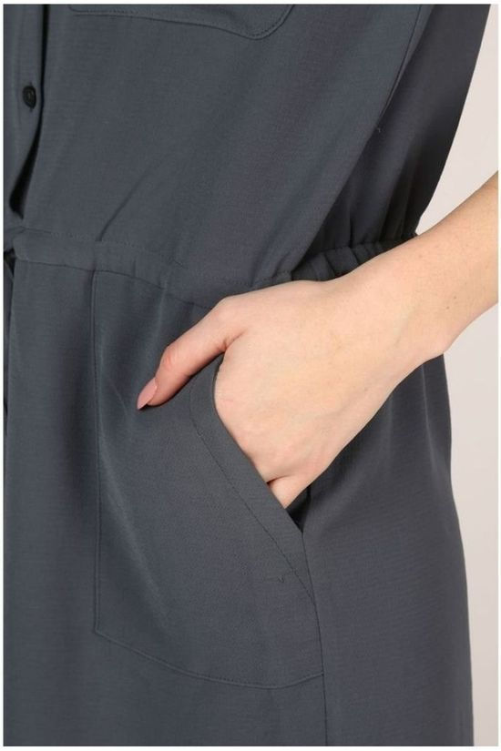 CKS Dames Jurk Juda dark green