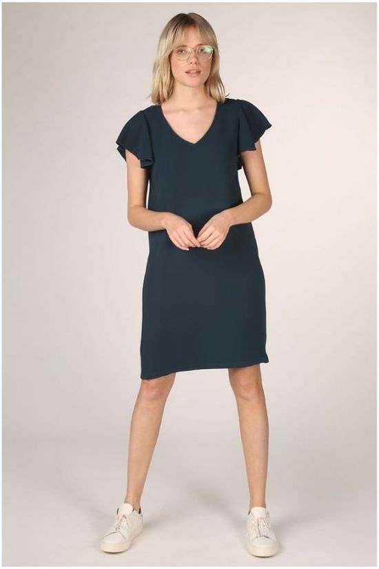 CKS Femmes Robe Floris Petrol