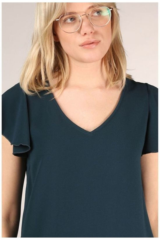 CKS Femmes Robe Floris Petrol