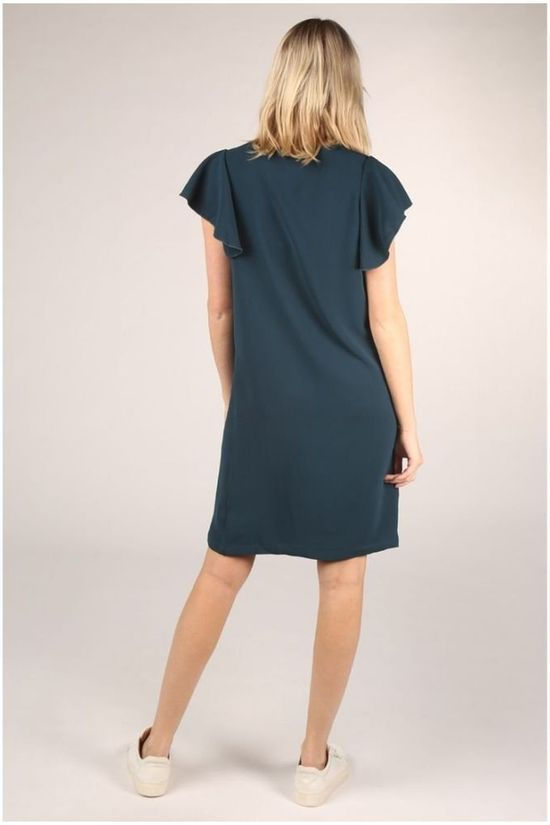 CKS Femmes Robe Floris Petrol