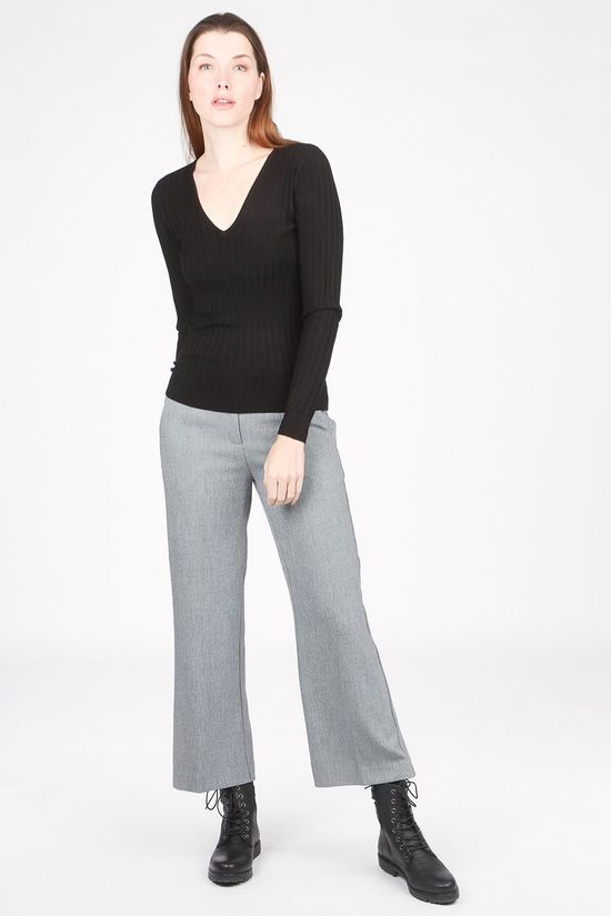 CKS Dames Broek Jolie Black/White