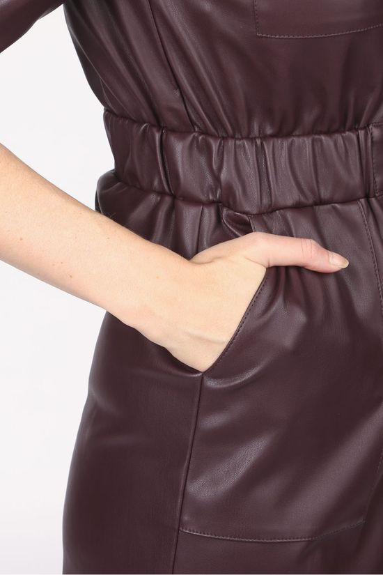 CKS Femmes Robe Roras Aubergine