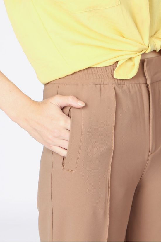 CKS Femmes Pantalon Tbilisi Camel Brown