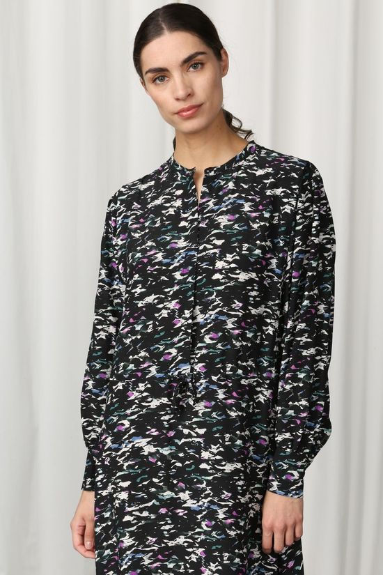 CKS Dames Jurk Leximas Black/Assorted / Mixed