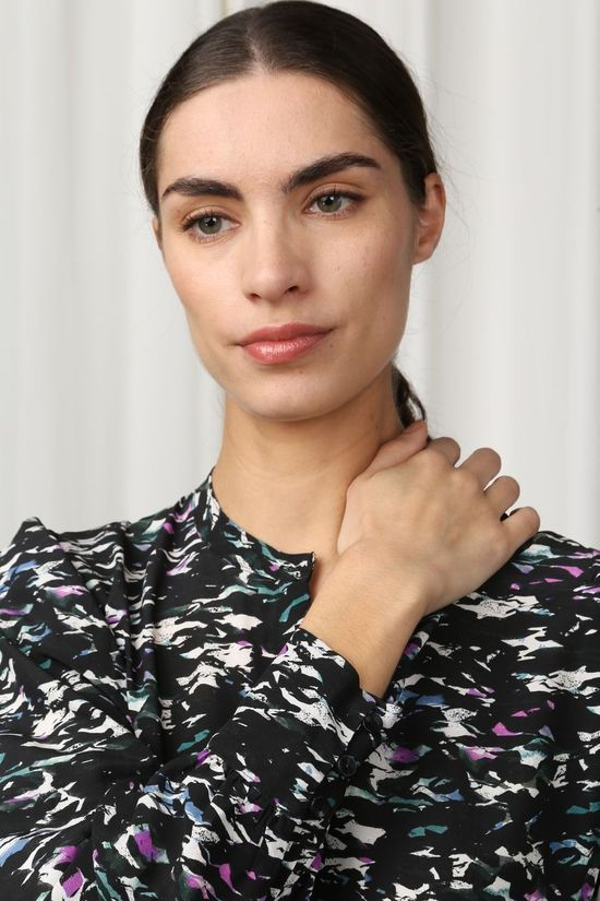 CKS Dames Jurk Leximas Black/Assorted / Mixed