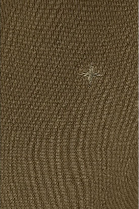 Haze & Finn Trui roll neck mid khaki