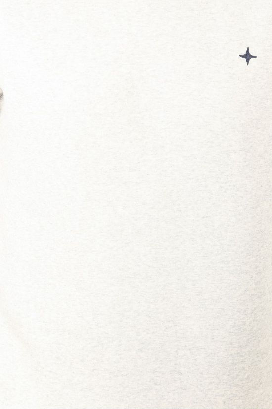 Haze & Finn Pull Sweat 3D Structure Light Grey Marle