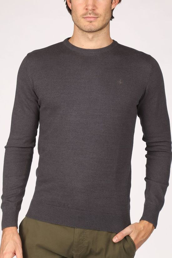 Haze & Finn Trui Dark Grey Marle
