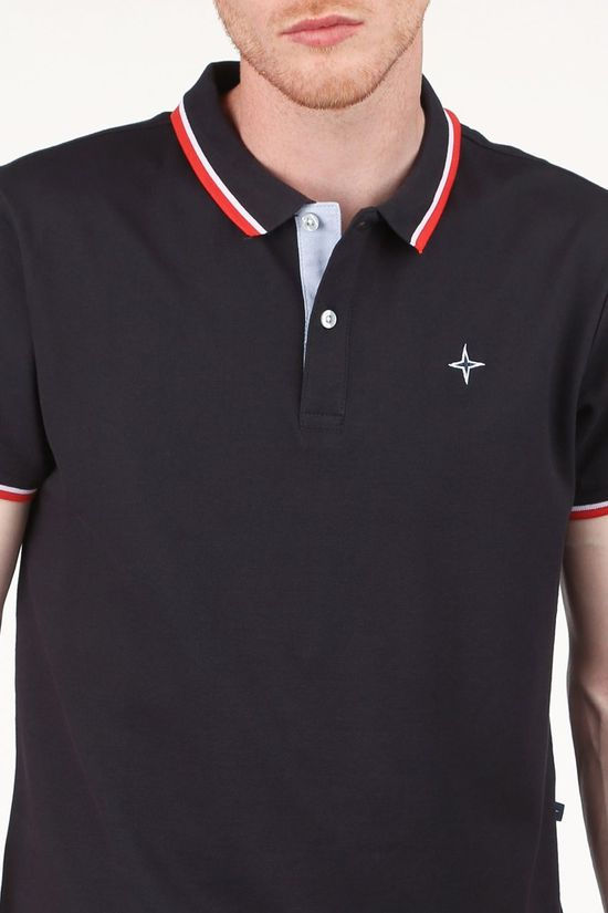 Haze & Finn Polo Mc15-0300 dark blue