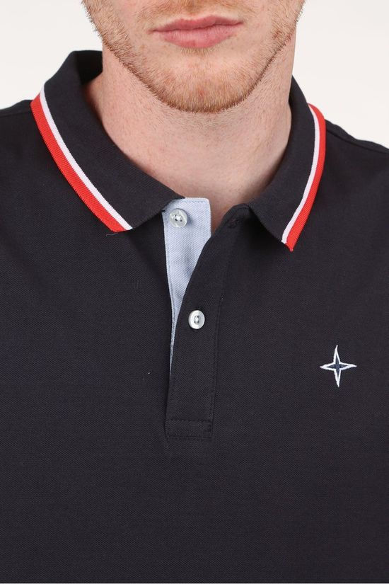 Haze & Finn Polo Mc15-0300 dark blue
